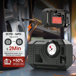 Inflador de neumáticos portátil de 12V