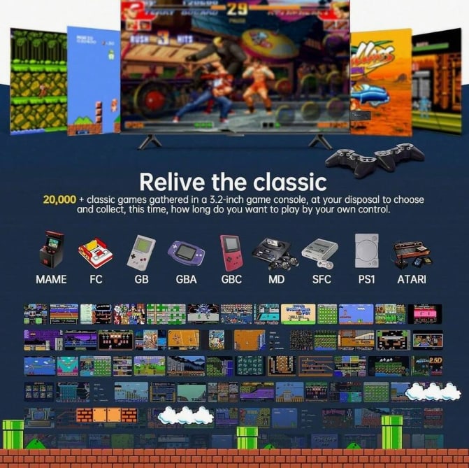 Consola de juegos retro de sobremesa - Imagen 2