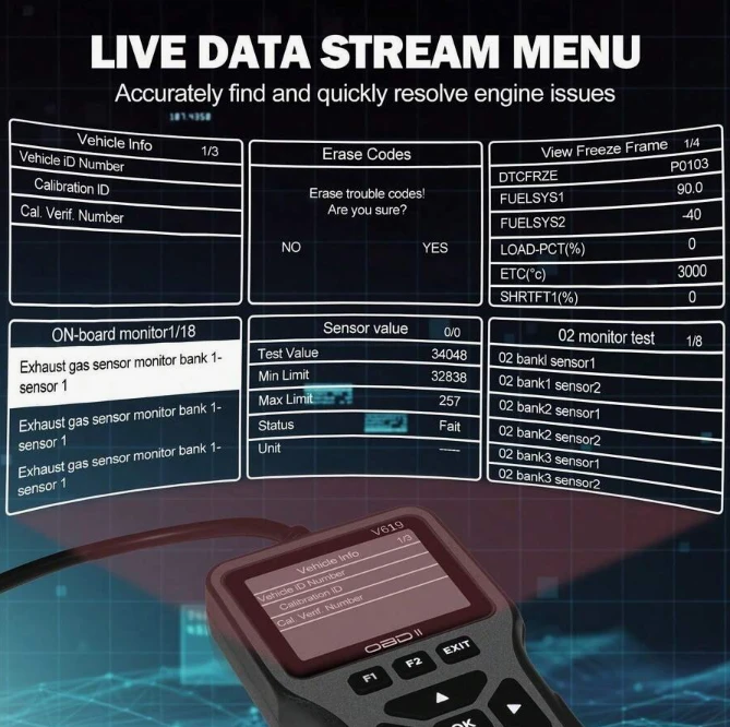 Herramienta de diagnóstico OBD2 - Imagen 3