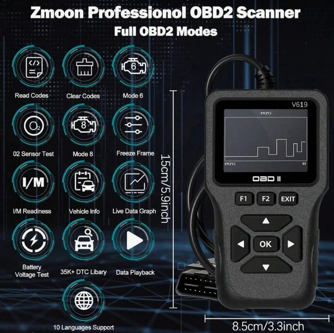 Herramienta de diagnóstico OBD2 - Imagen 4